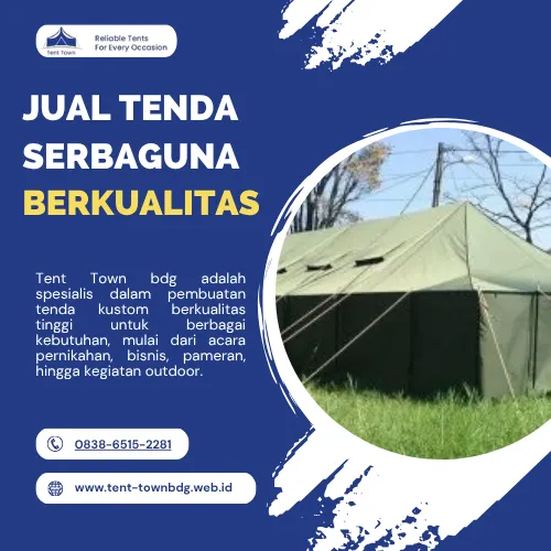 Jual Tenda Serbaguna Berkualitas