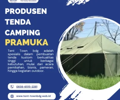 Produsen Tenda Camping Pramuka