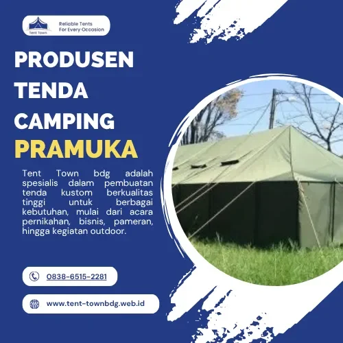 Produsen Tenda Camping Pramuka