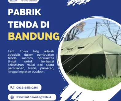 Pabrik Tenda di Bandung
