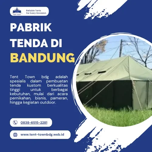 Pabrik Tenda di Bandung